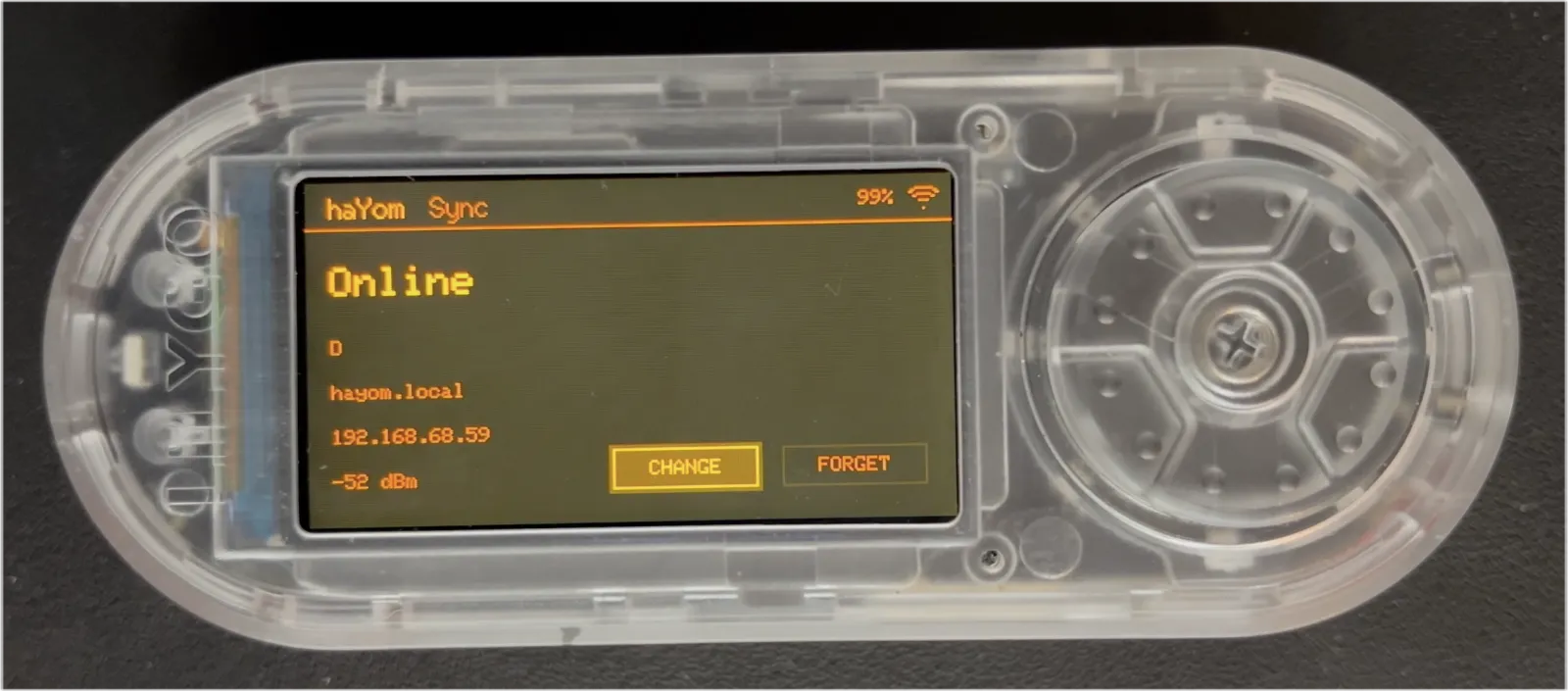Custom daily to-do list firmware running on a LilyGO T-Embed.